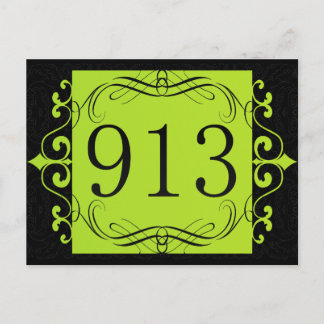 913 Områdeskod Vykort