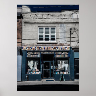 914 Queen St E 2 Färg, version Poster