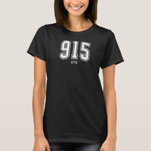 915 El Paso TX Classic Athletic 13 T Shirt