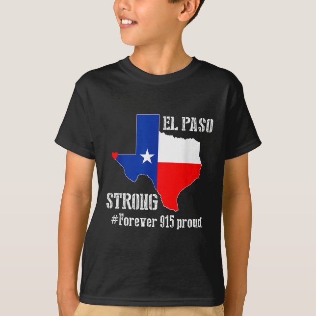 915 Proud El Paso Strong T Shirt (Framsida)