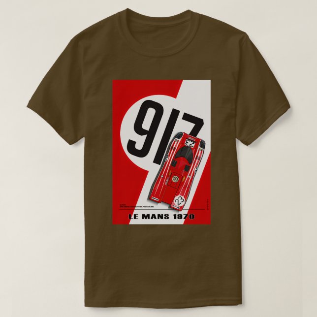 917 Herrmann Attwood  T Shirt (Design framsida)
