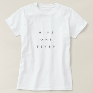 917 Områdeskod T-Shirt
