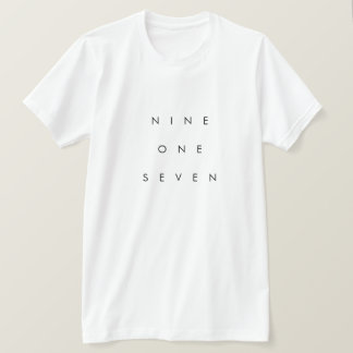 917 Områdeskod T Shirt