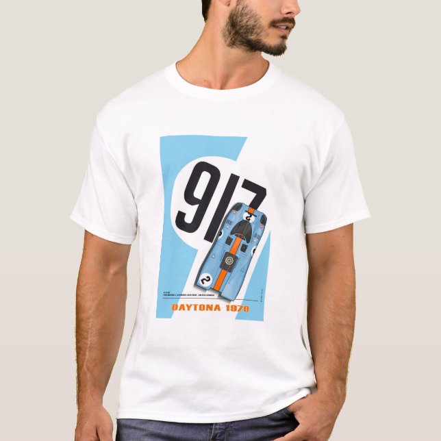 917 Rodriguez, Kinnunen Blue T Shirt (Framsida)
