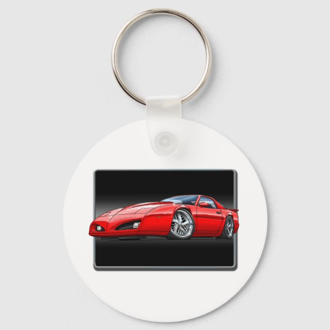 91_92_Firebird_Red Nyckelring (Framsida)