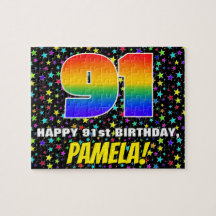 91:a födelsedag - Roligt, färgstark stjärna Fält M