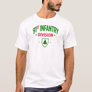 91:a infanteridivisionen - Vilda western Division T Shirt