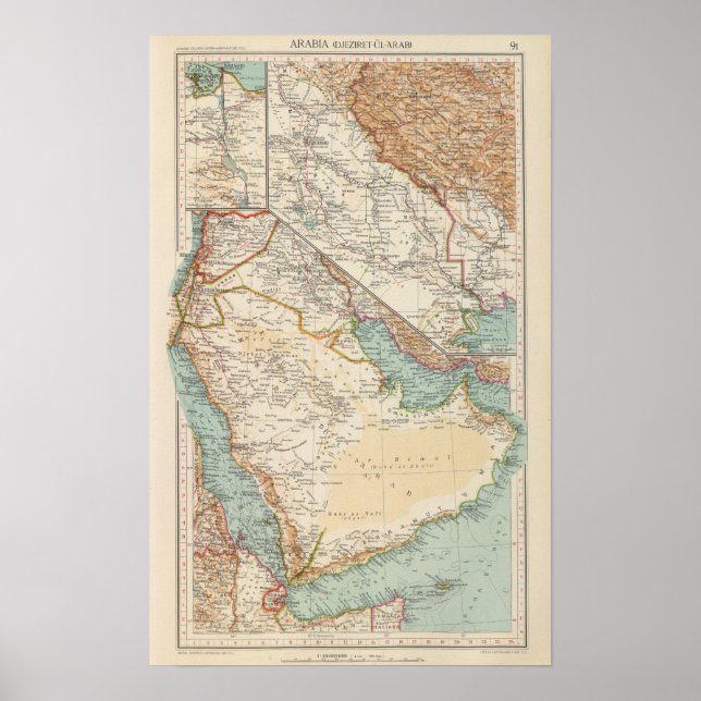 91 Arabien Poster (Framsidan)