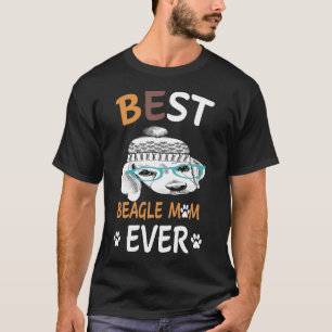 91 Bästa Beagle Mamma någonsin T Shirt
