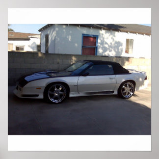 91 Camaro Conv. Poster