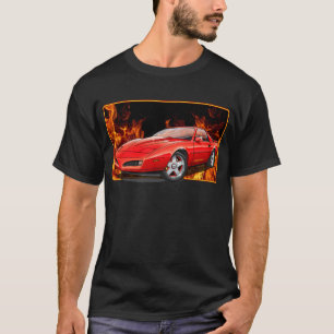 91_Red_Firehawk Tee Shirt