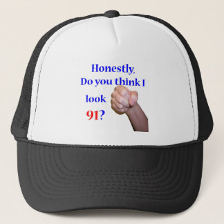 91 ser jag 91? truckerkeps