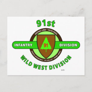 91FÖRSTA INFANTRYCKSEDELN "VILDA WESTERN" UPPDELNI VYKORT