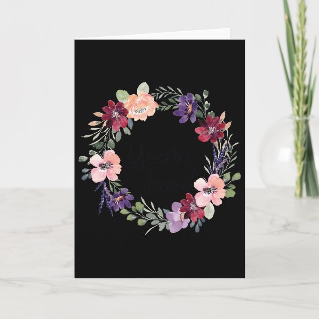 92 år älskad blomstergivare 92-årsdag Kvinnor 92 å Kort (Framsida)