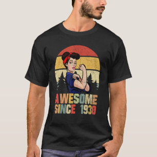 92 år gammal Fantastisk sedan 1930 92:a födelsedag T Shirt
