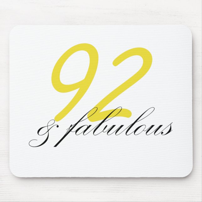 92 & Fabulous Musmatta (Framsidan)