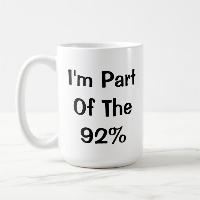 92 % KAFFEMUGG (Vänster)
