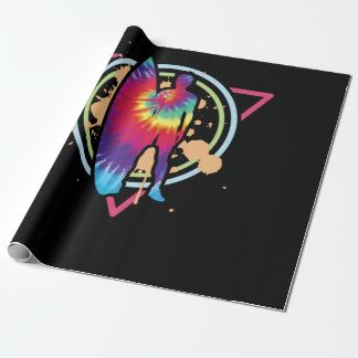 92.Surfing Surfertie Dyevaporwave Surfer Ti Presentpapper