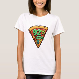 "92%" T-shirt-kravallPIZALOVER T Shirt