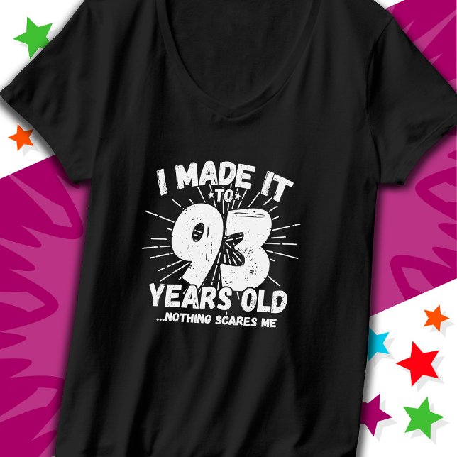 93-årsjubileum, 93-årsjubileum t shirt (Skapare uppladdad)