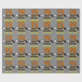 93:e födelsedagen: Spooky Halloween Theme, eget na Presentpapper