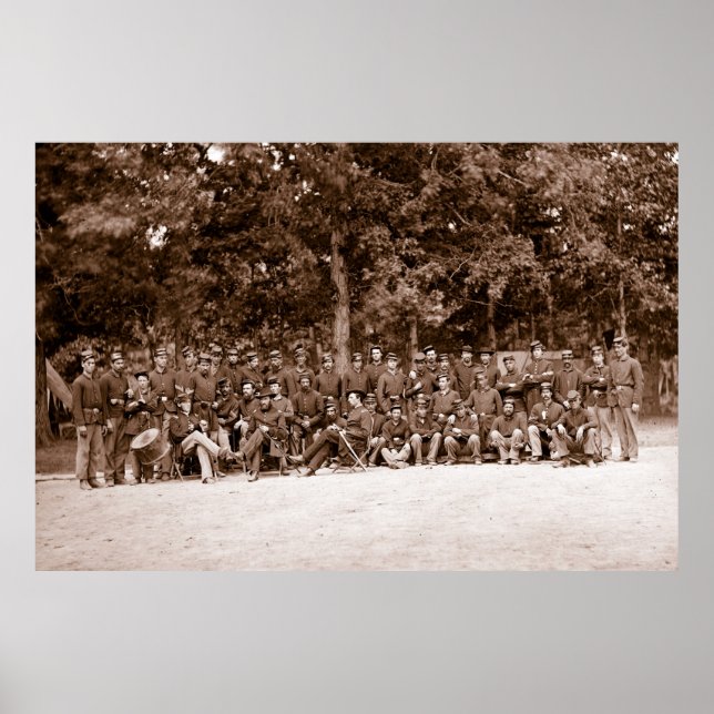 93:e New York Infantry Company C, Civil Krig Poster (Framsidan)