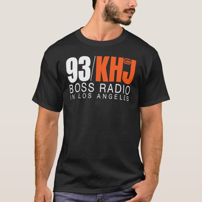 93 Khj Bossy Radio T Shirt (Framsida)