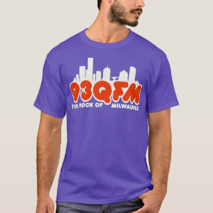93 QFM Sten i Milwaukee Defunct Radio Station T Shirt