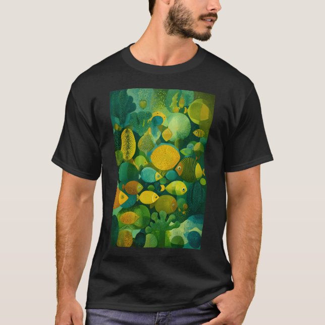 942 Abstrakt T Shirt (Framsida)