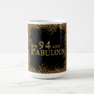 94:e födelsedagen kaffemugg