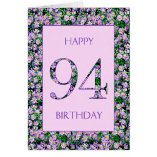 94:e Lilan Daisy Hälsningskort