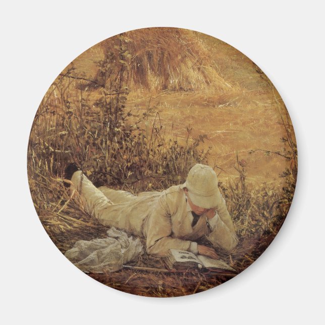 94 grader i skuggan, Sir Lawrence Alma Tadema Magnet (Framsidan)