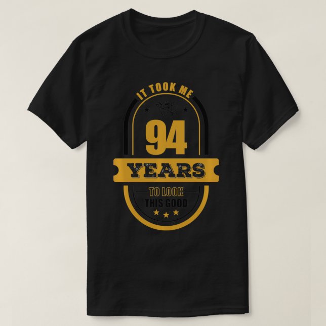 94th Birthday Gifts for Women Grandma 94 Year Old  T Shirt (Design framsida)