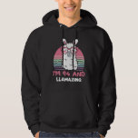 94th Birthday Llamazing Llama 94 Year Old Birthday Hoodie<br><div class="desc">Retro Vintage Style Birthday Gift Design Perfect To Pair With Shorts,  Leggings Or Jeans For A Casual Yet Trendy Look. Humorous Funny Humor Birthday Gift Outfit For Family Member,  Loved One Or Yourself. Matches Loads Of Clothes. GET YOURS TODAY!</div>