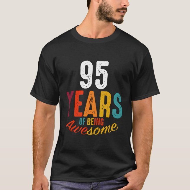 95 års Fantastisk-lön T Shirt (Framsida)