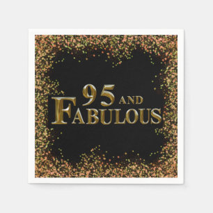 95-årsdag  pappersservett