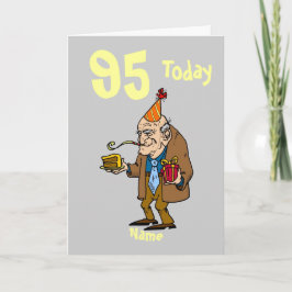 95:e 95 idag födelsedagskort skräddarsydd kort