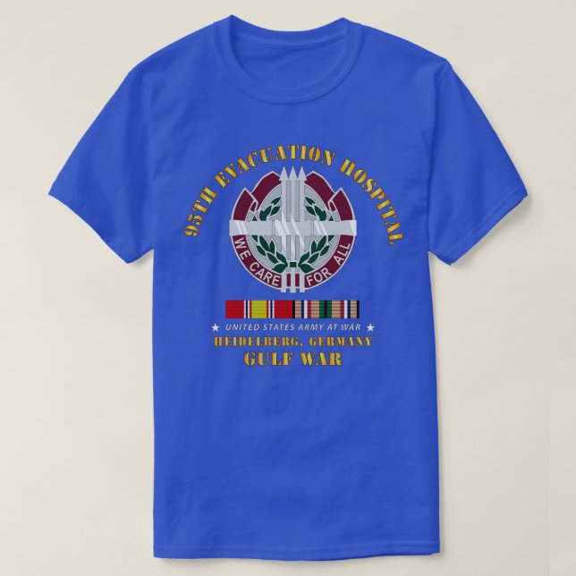 95:e evacuation Hospital Gulfw w w BUKT SVC T Shirt (Design framsida)