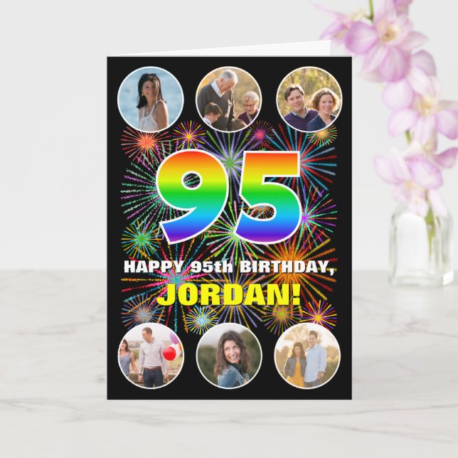 95:e födelsedagen: Roligtens regnbågsnr, eget namn Kort (Orkide)