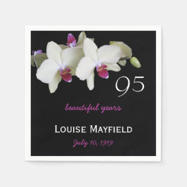 95:e Födelsedagsfestens Pappra blöjor Pappersservett