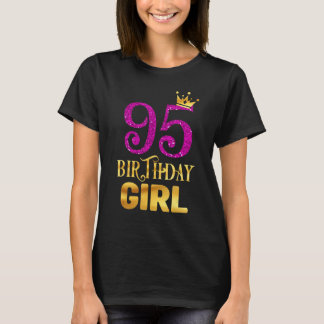 95:e födelsedagspressen, drottningprinsessan i 95  t shirt