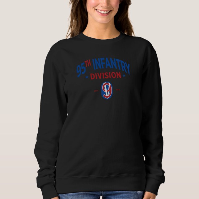 95:e infanteridivisionen - USA:s militära kvinnor T Shirt (Framsida)