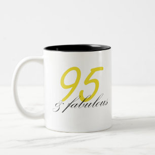 95 & Fabulous Två-Tonad Mugg