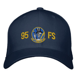 95 FS-ylleflex Fit Golf Hat Broderad Keps