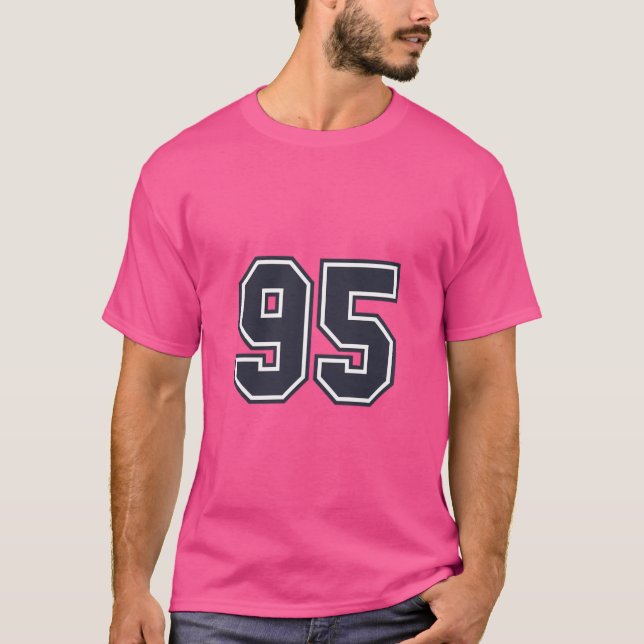 95 Idrottsnummer 95 T Shirt (Framsida)