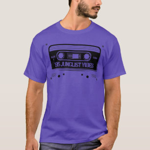 95 Junglist Vibes 1995 Jungle Music Cassette Tape T Shirt