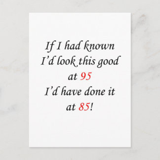 95 Om jag hade vetat Vykort