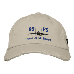 95FS F-15 Golf Hat Broderad Keps