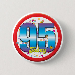 95th Födelsedag i dag v2 Knapp