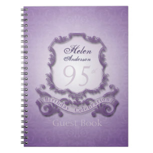 95th GuestBook för anpassningsbar för Anteckningsbok